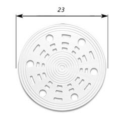 Griglia in ABS per scarico di fondo Pools