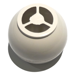 Sfera bianca per bocchette a parete Pools