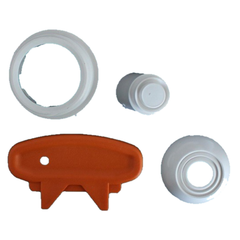 Sfera con ghiera per bocchette a parete Multiflow Astral