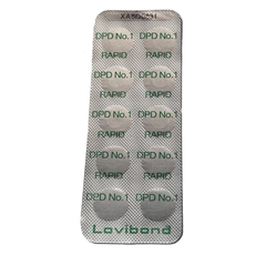 Striscia reagenti DPD No. 1 Rapid per Tester Manuali